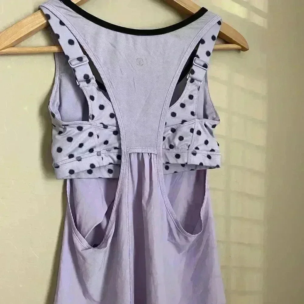 Lululemon‎ Run For Your Money Lilac Tank Size 4